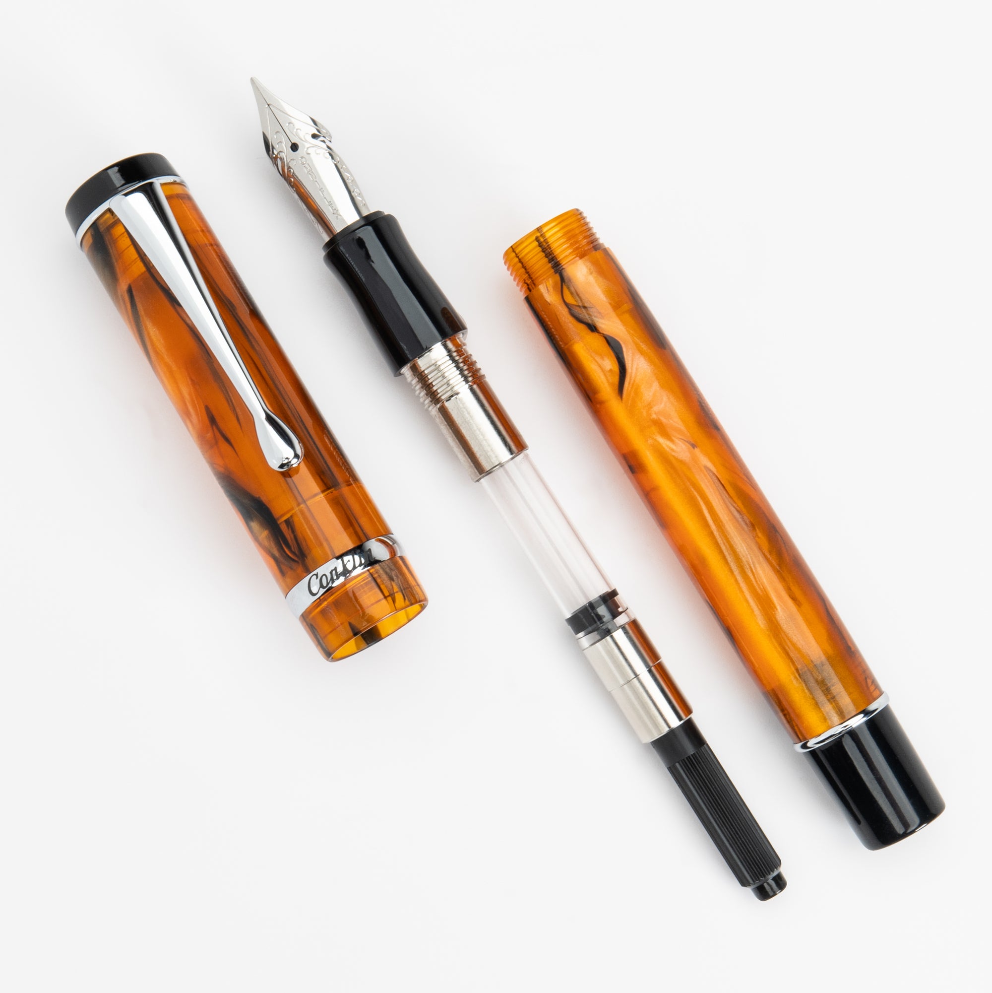 Conklin Duragraph Amber Fountain Pen