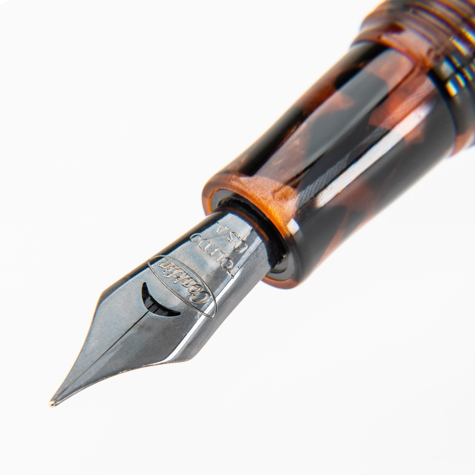 Conklin All American Fountain Pen Brownstone with JoWo Nib