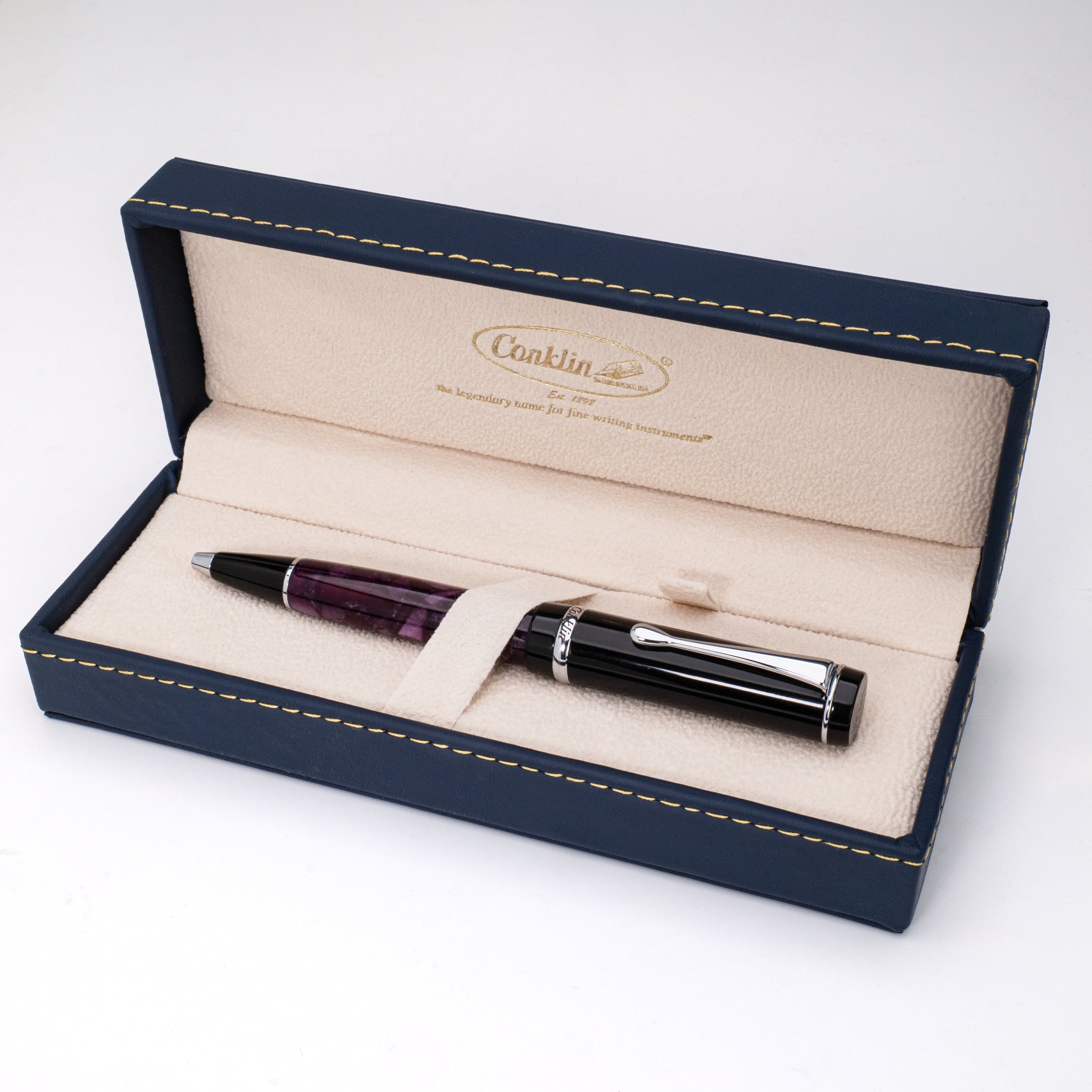 Conklin Duragraph Purple Nights Ballpoint Pen