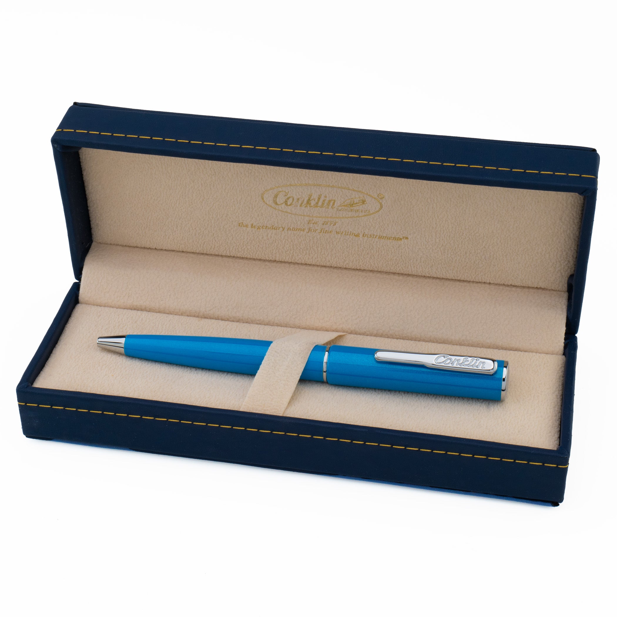 Conklin Coronet Ballpoint Pen Turquoise