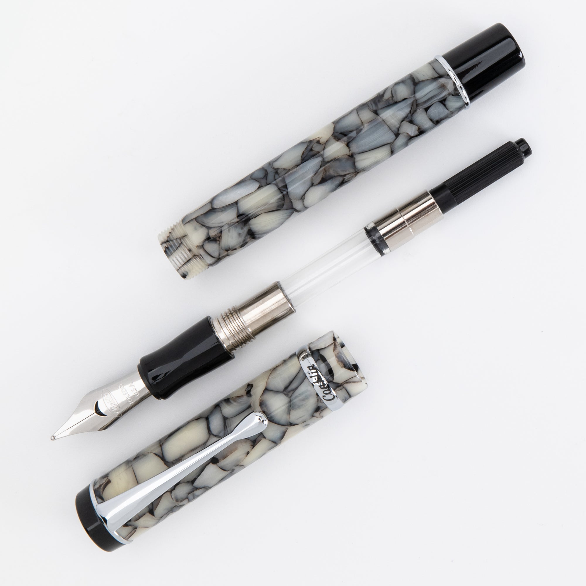 Conklin Duragraph Cracked Ice Fountain Pen
