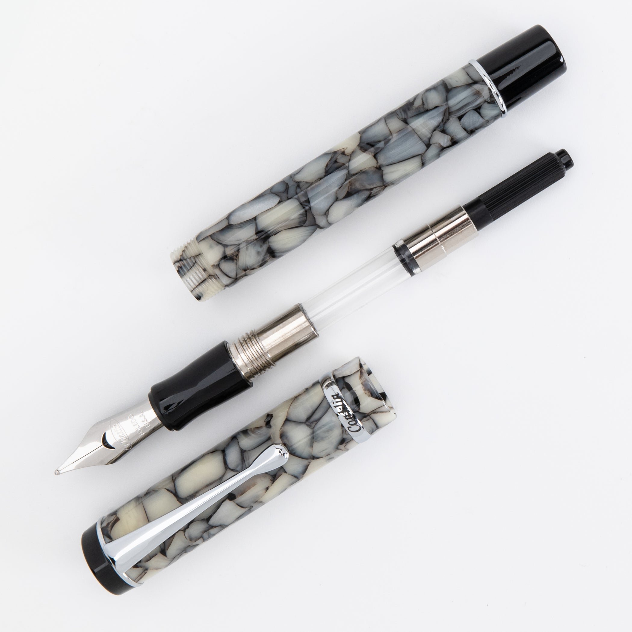 Conklin Duragraph Cracked Ice Fountain Pen