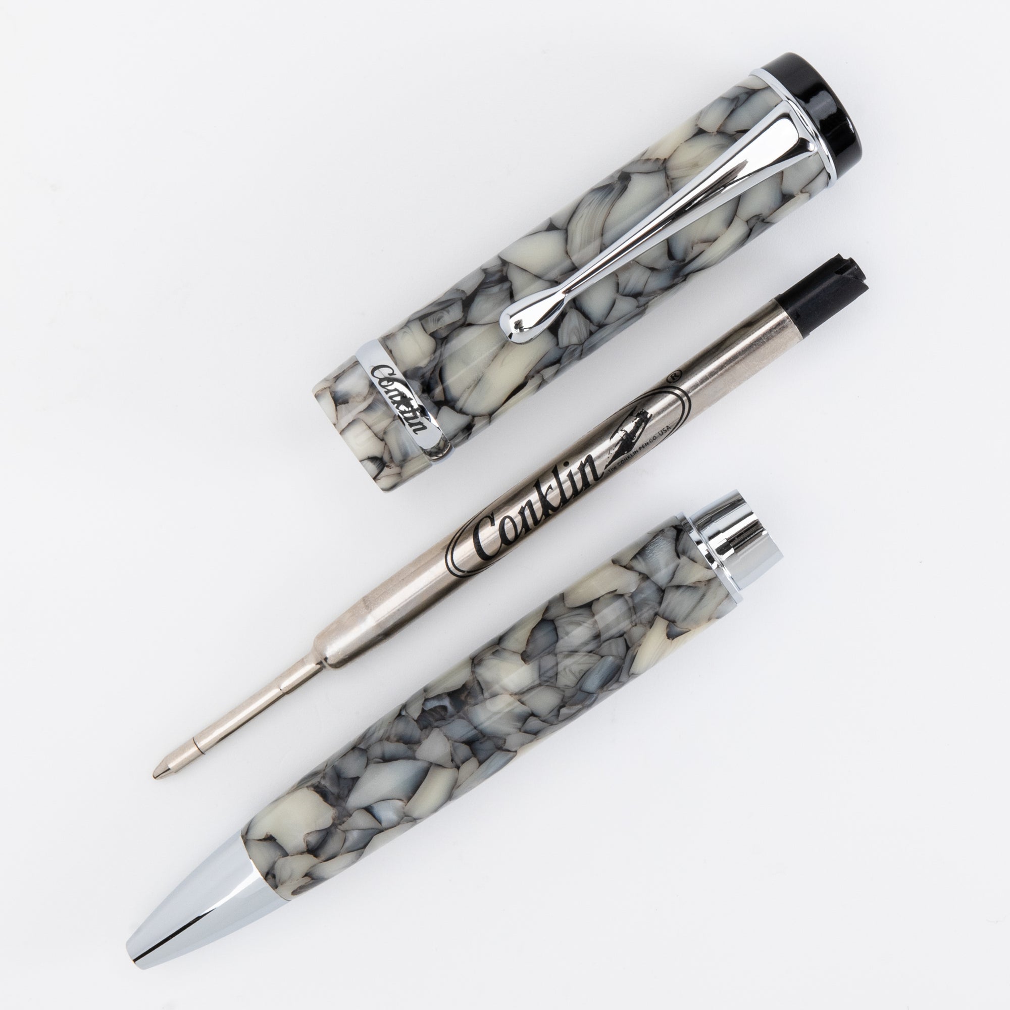 Conklin Duragraph Cracked Ice Ballpoint Pen