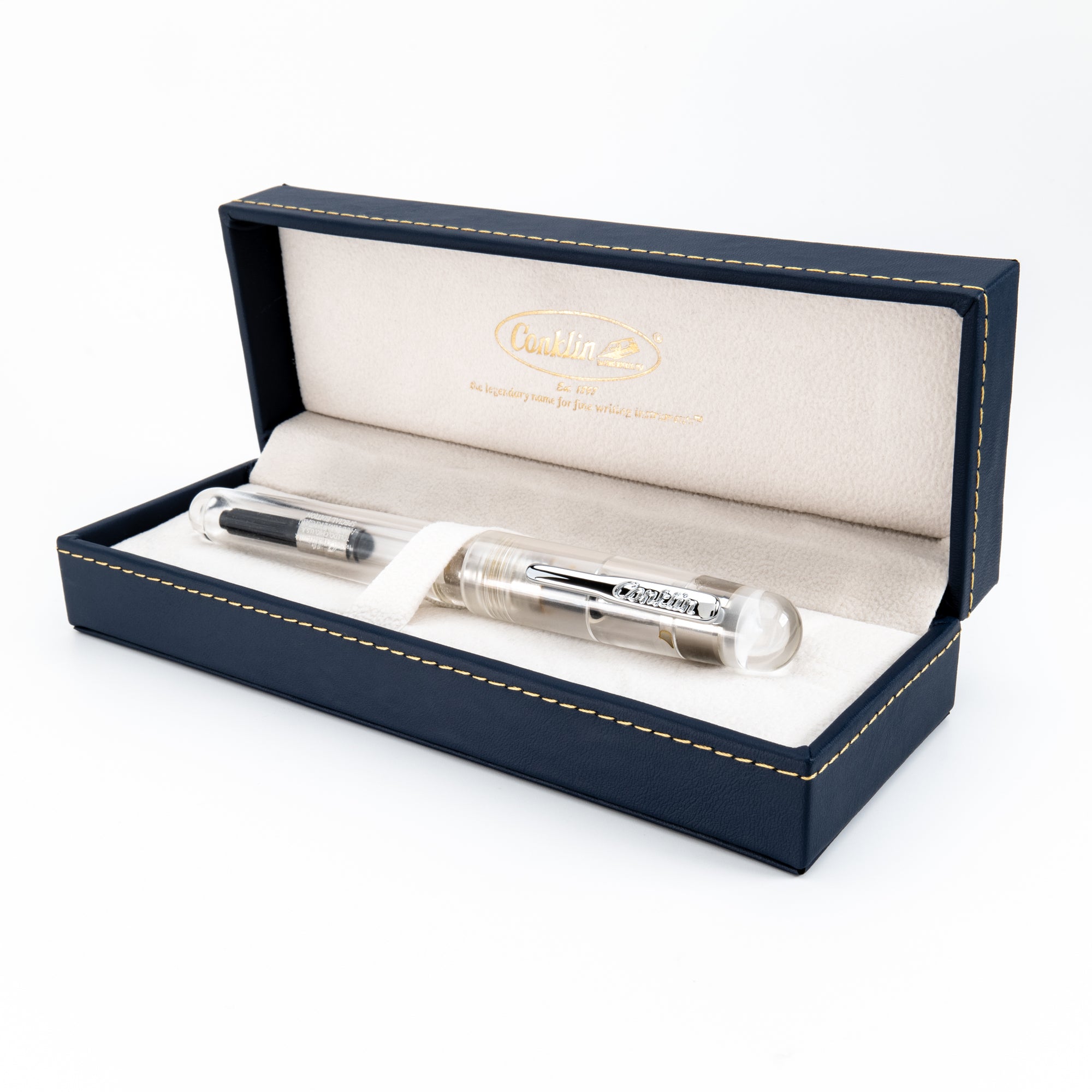 Conklin All American Demo(eyedropper) Special Edition Fountain Pen(cartridge/converter/eyedropper filling system)