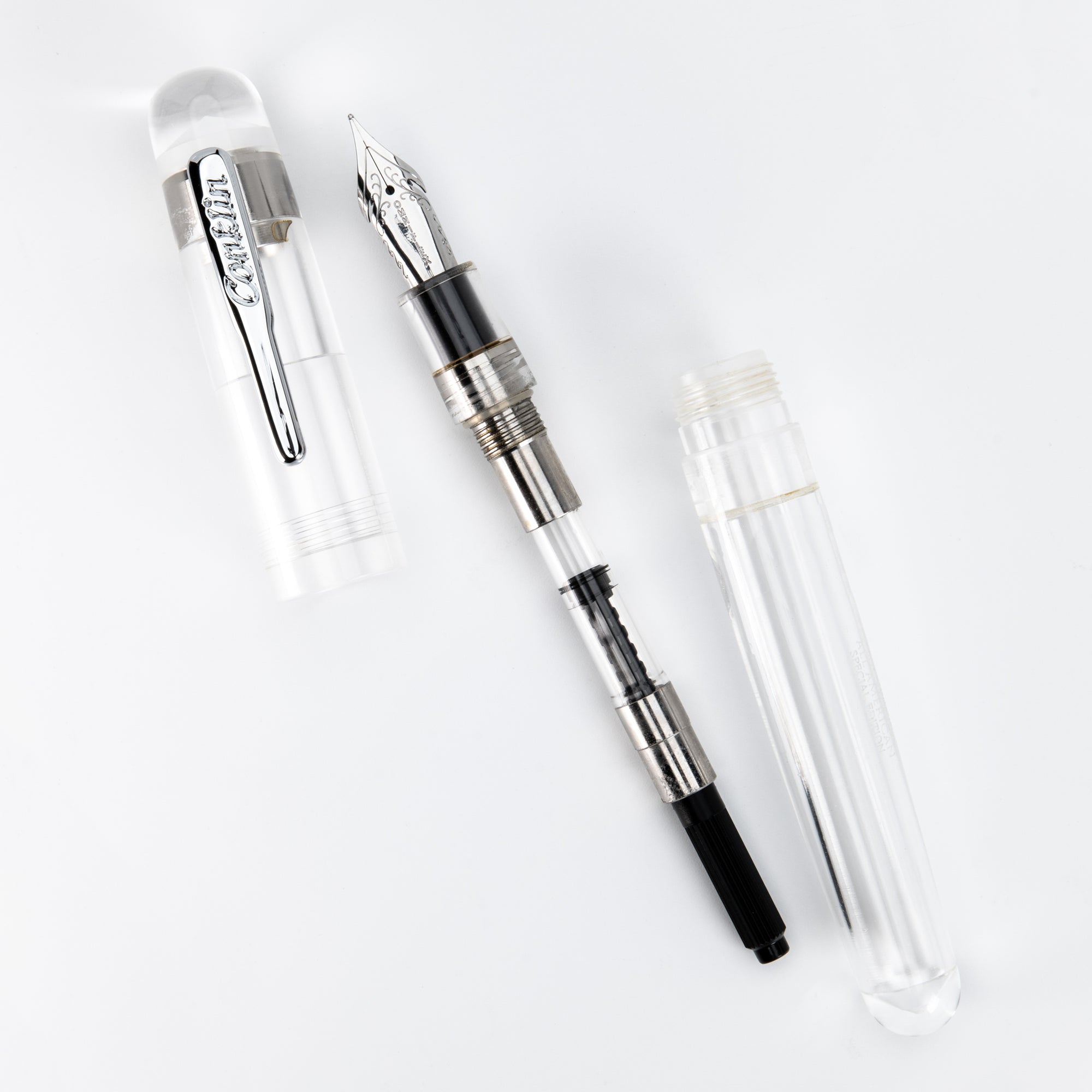 Conklin All American Demo(eyedropper) Special Edition Fountain Pen(cartridge/converter/eyedropper filling system)