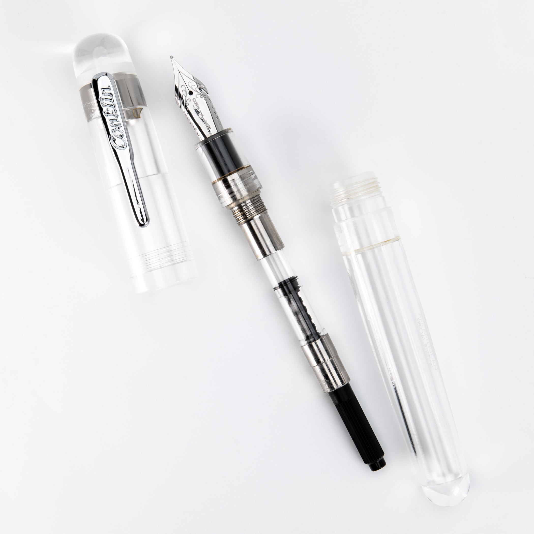 Conklin All American Demo(eyedropper) Special Edition Fountain Pen(cartridge/converter/eyedropper filling system)