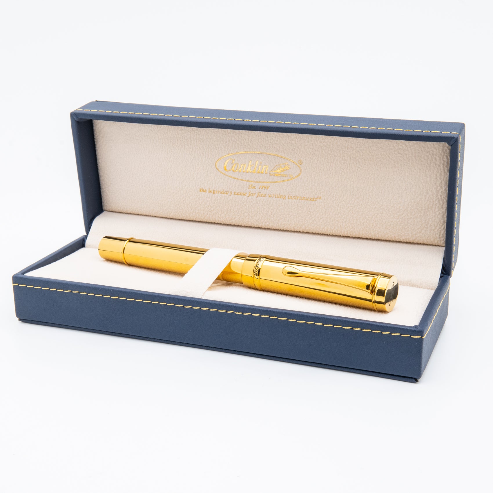 Conklin Duragraph Metal PVD Brass Fountain Pen