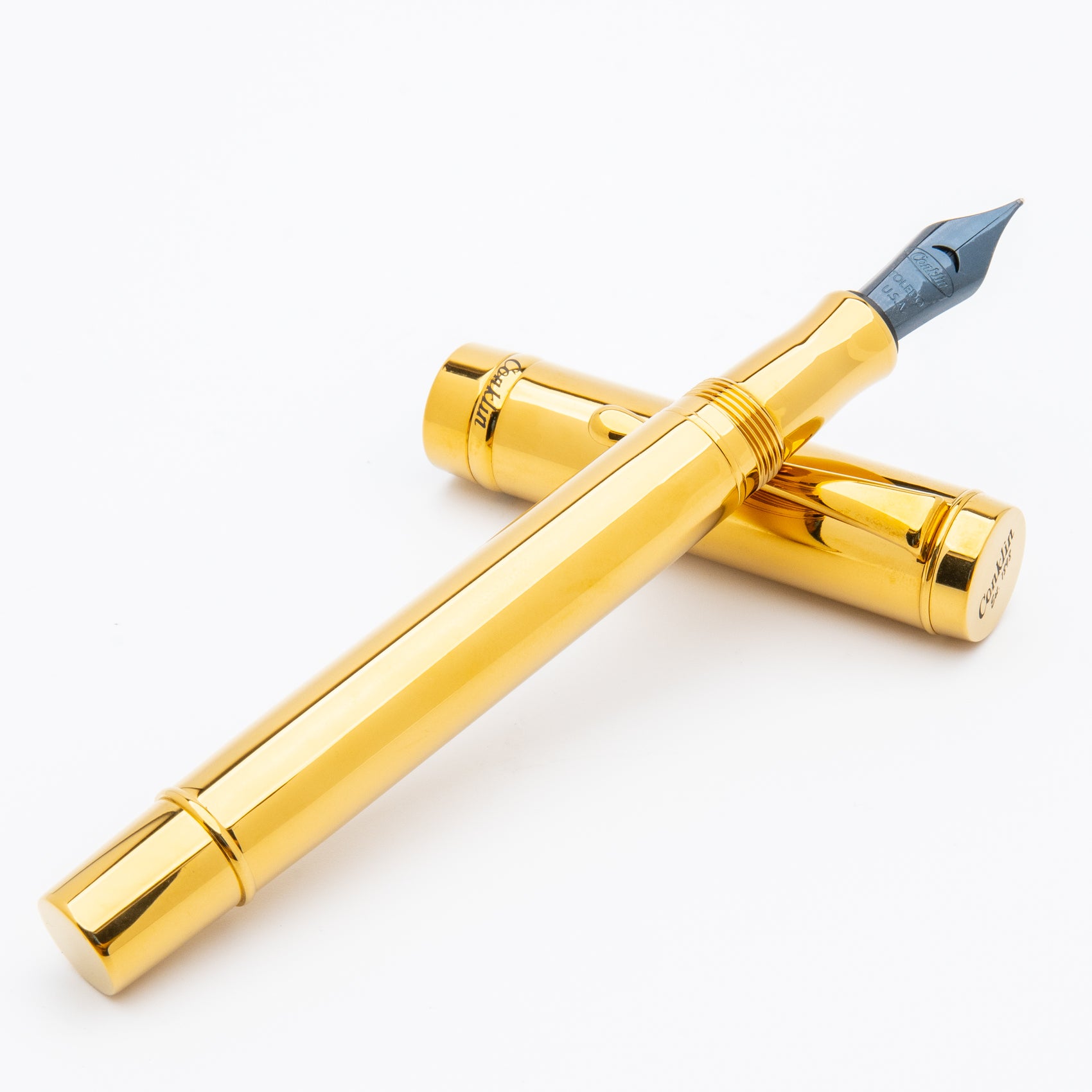 Conklin Duragraph Metal PVD Brass Fountain Pen | Conklin Pens