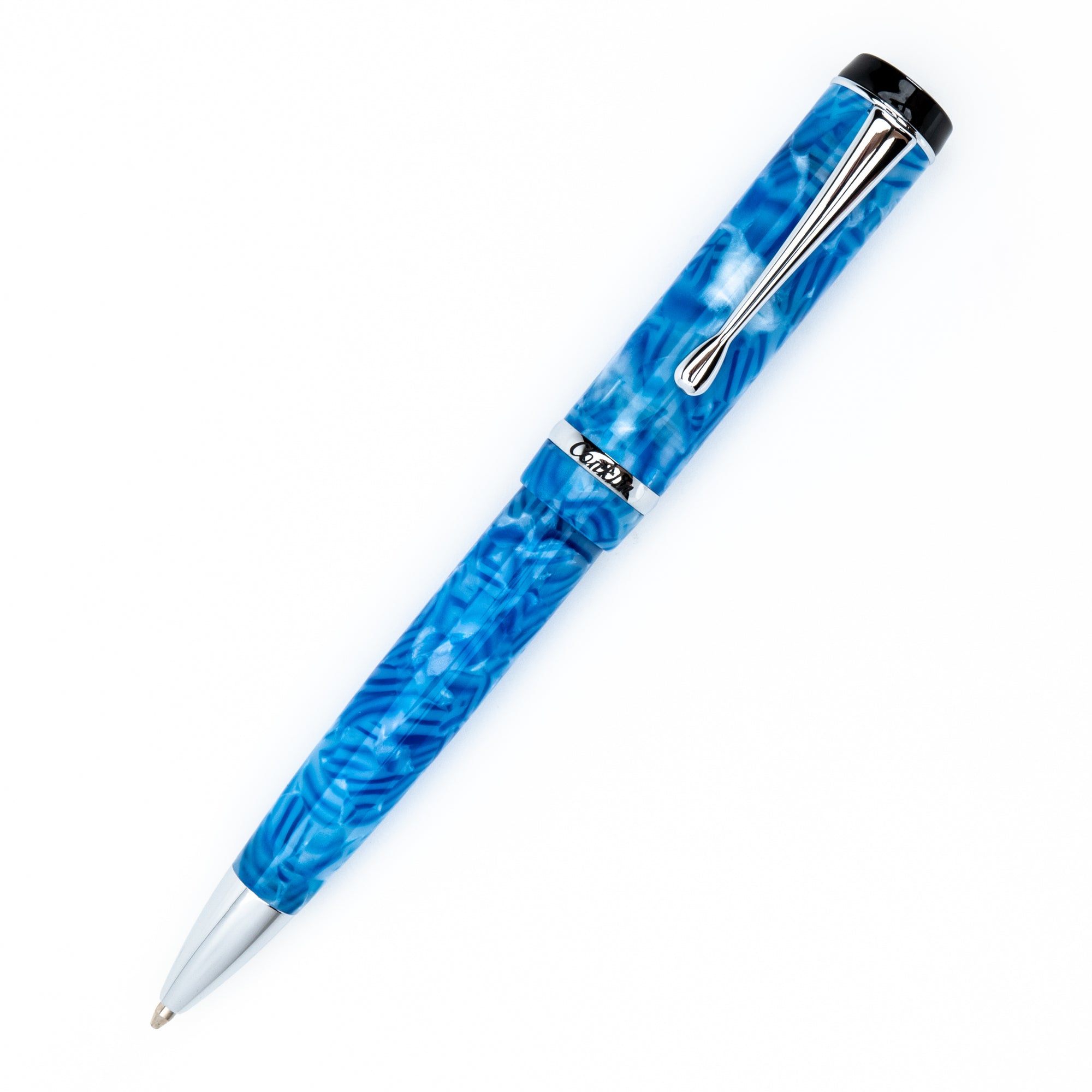 Conklin Duragraph Ice Blue Ballpoint Pen