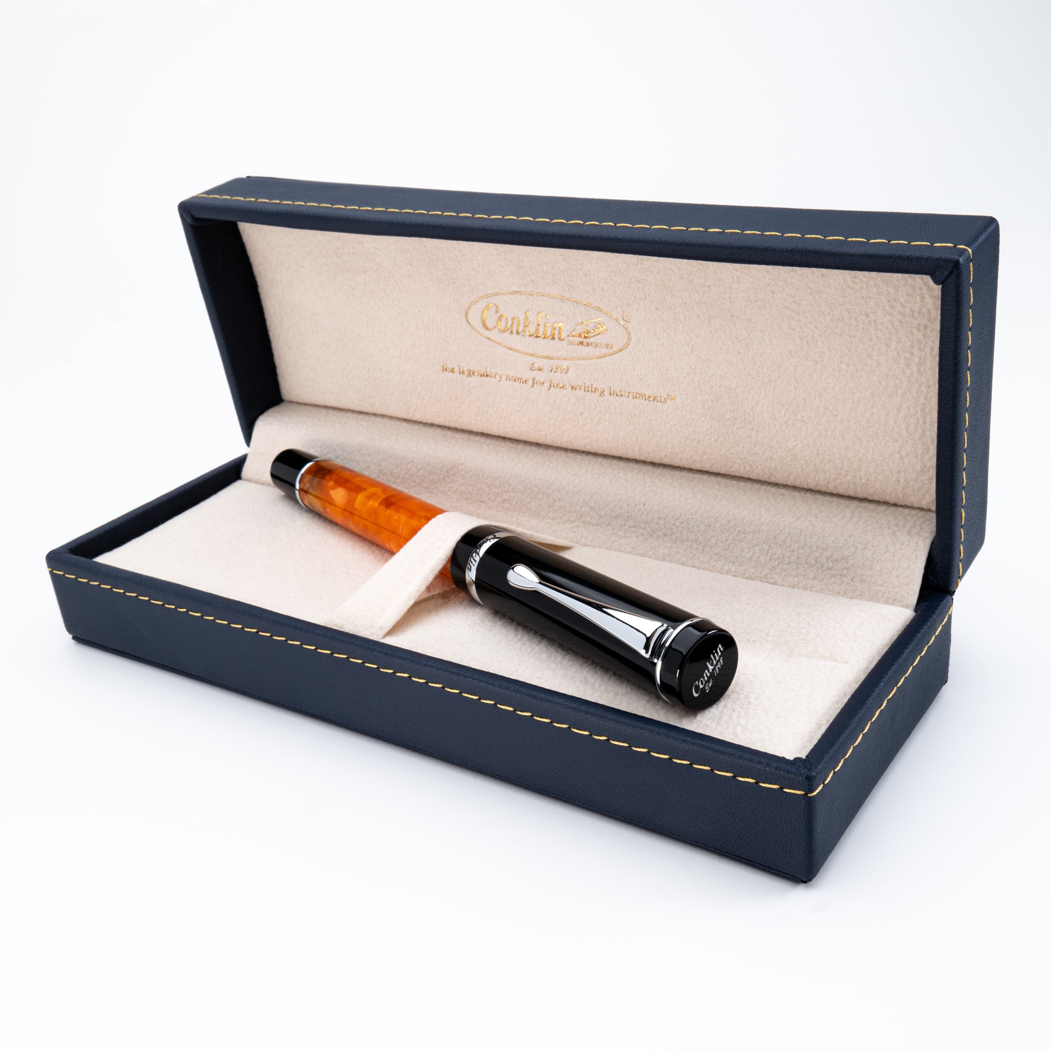 Conklin Duragraph Orange Nights Fountain Pen
