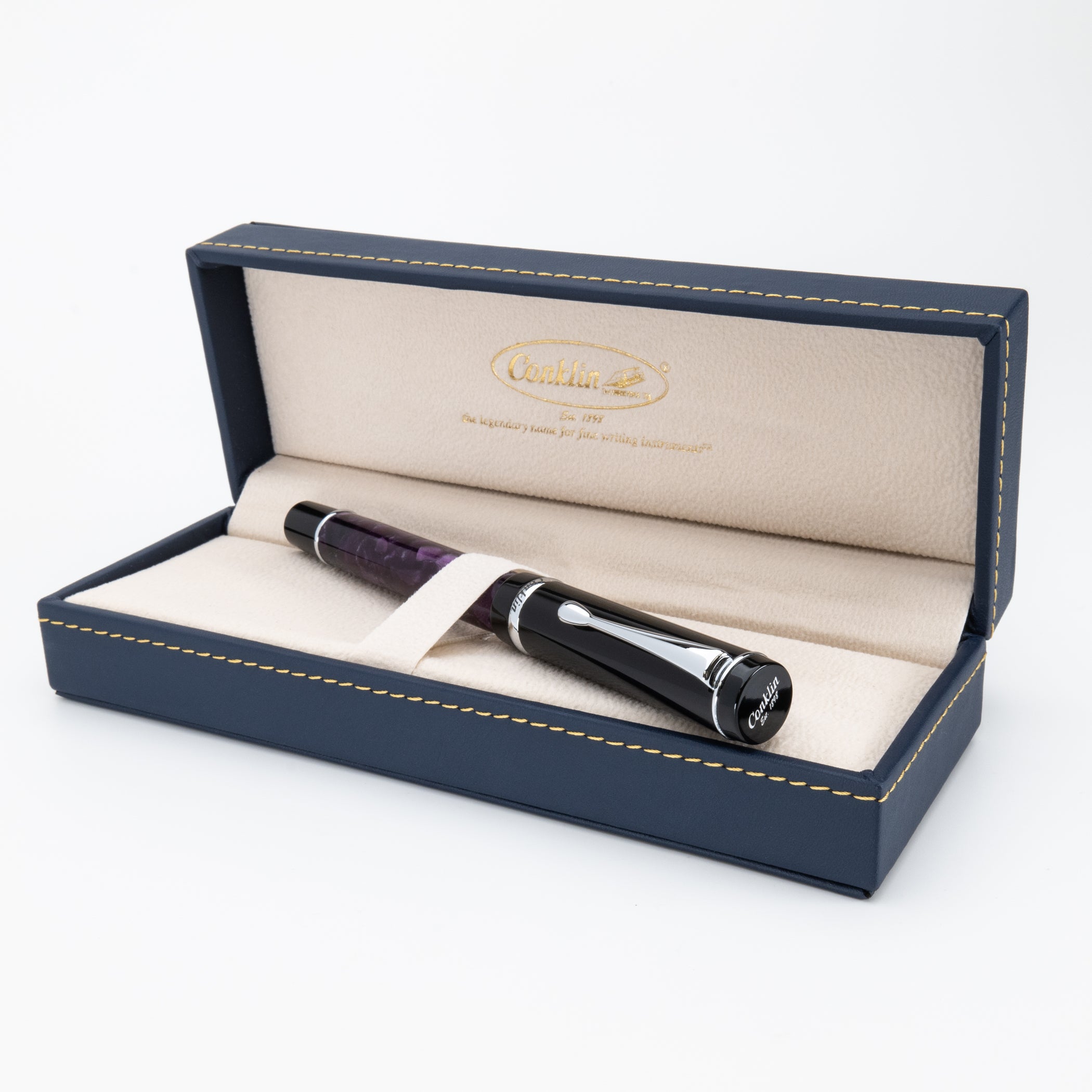 Conklin Duragraph Purple Nights Fountain Pen