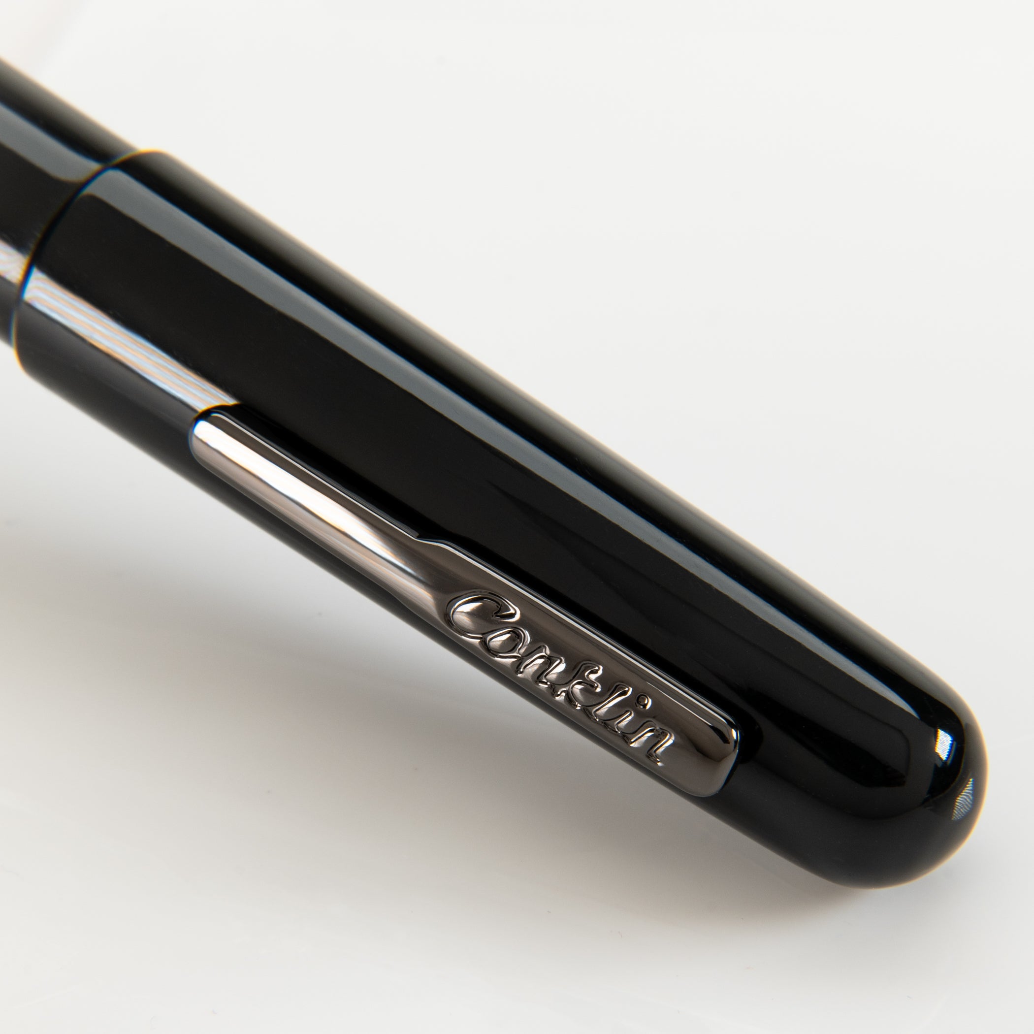 Conklin All American Fountain Pen Raven Black with JoWo Nib