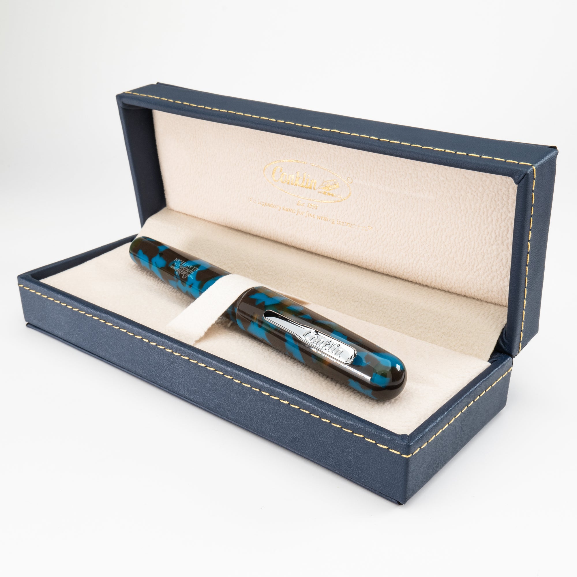 Conklin All American Fountain Pen Southwest Turquoise with JoWo Nib
