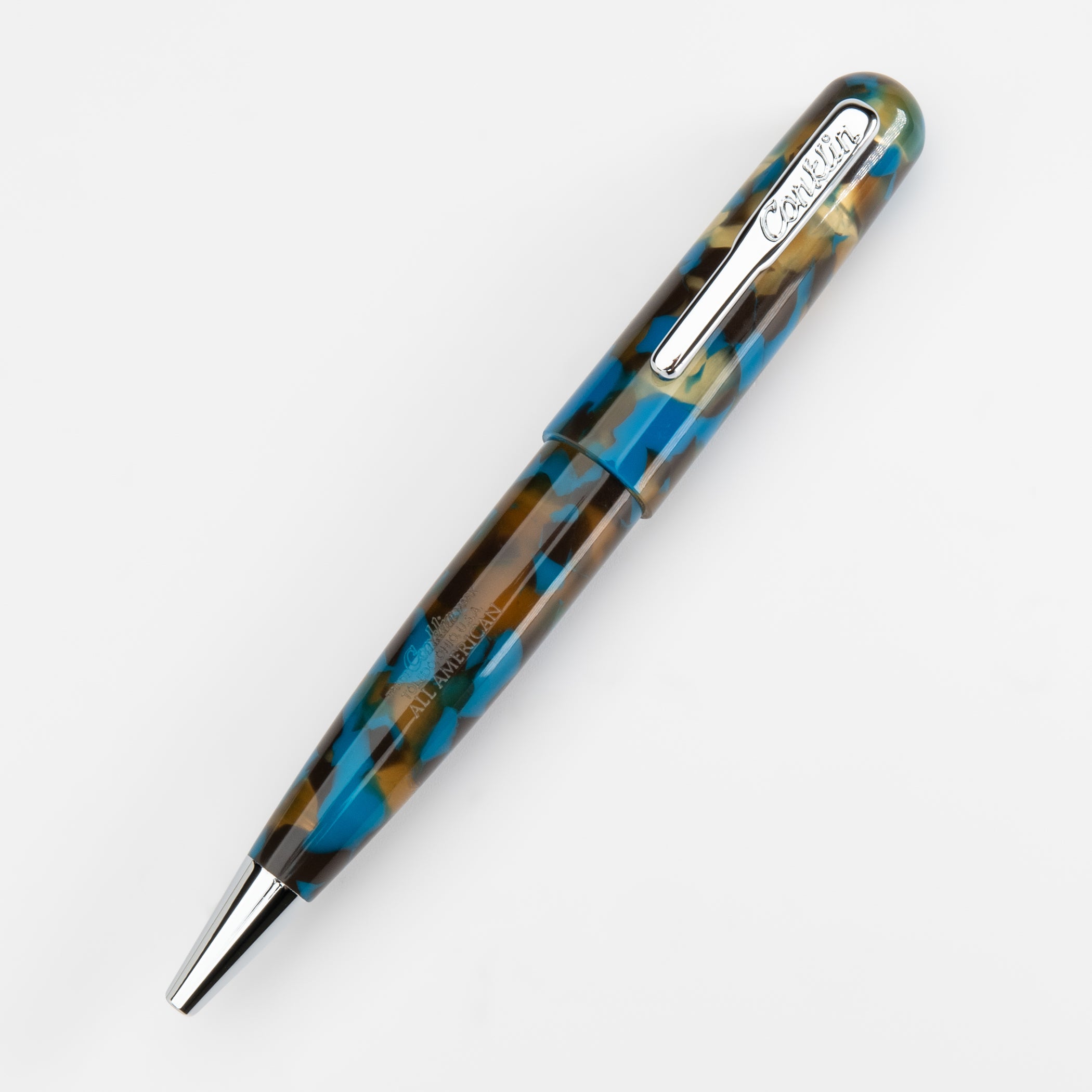 Conklin All American Ballpoint Pen Southwest Turquoise
