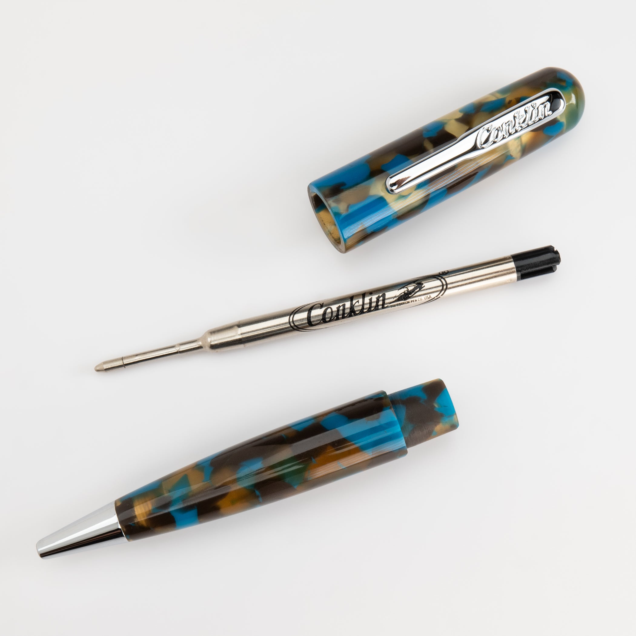 Conklin All American Ballpoint Pen Southwest Turquoise