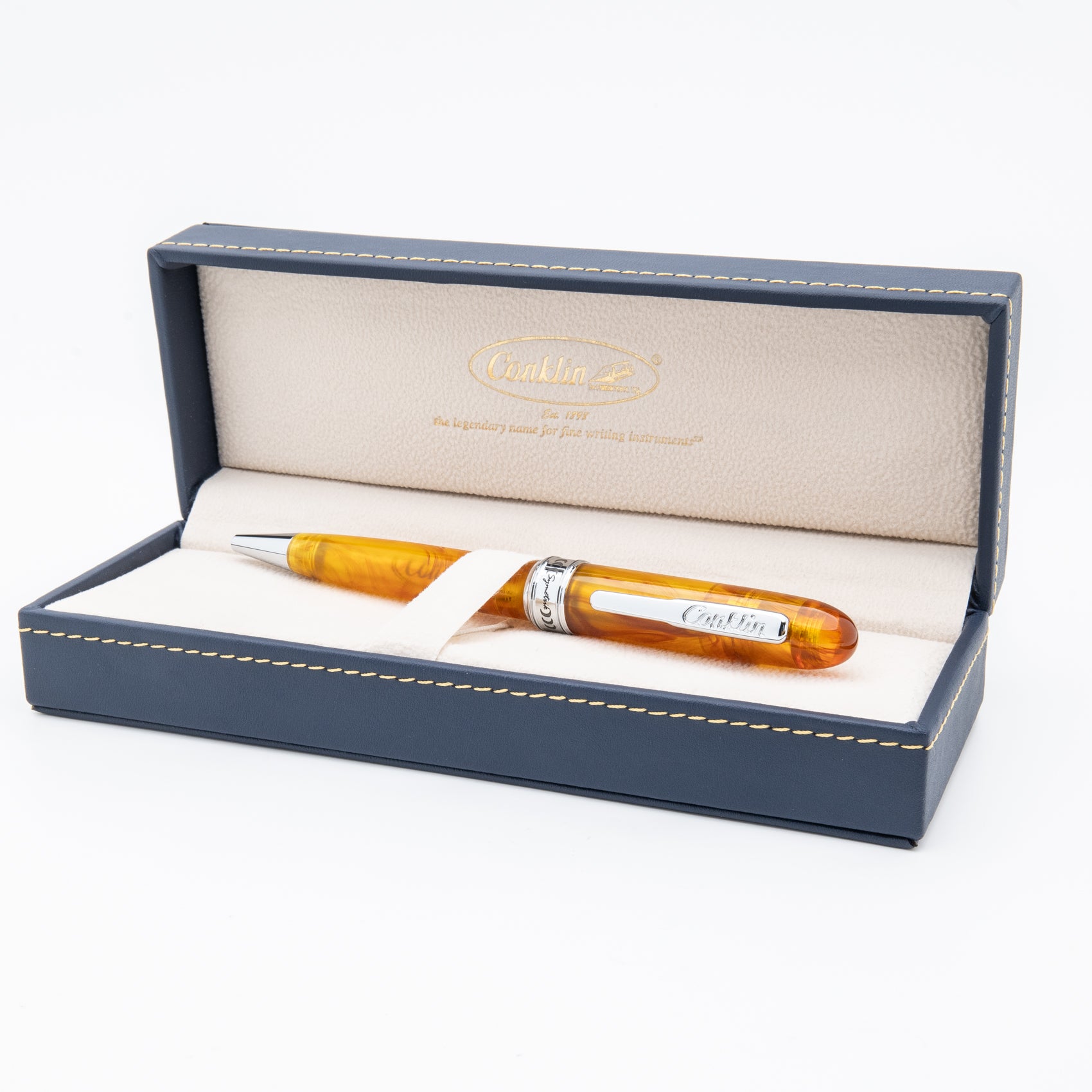 Conklin Symetrik Precious Amber Ballpoint Pen