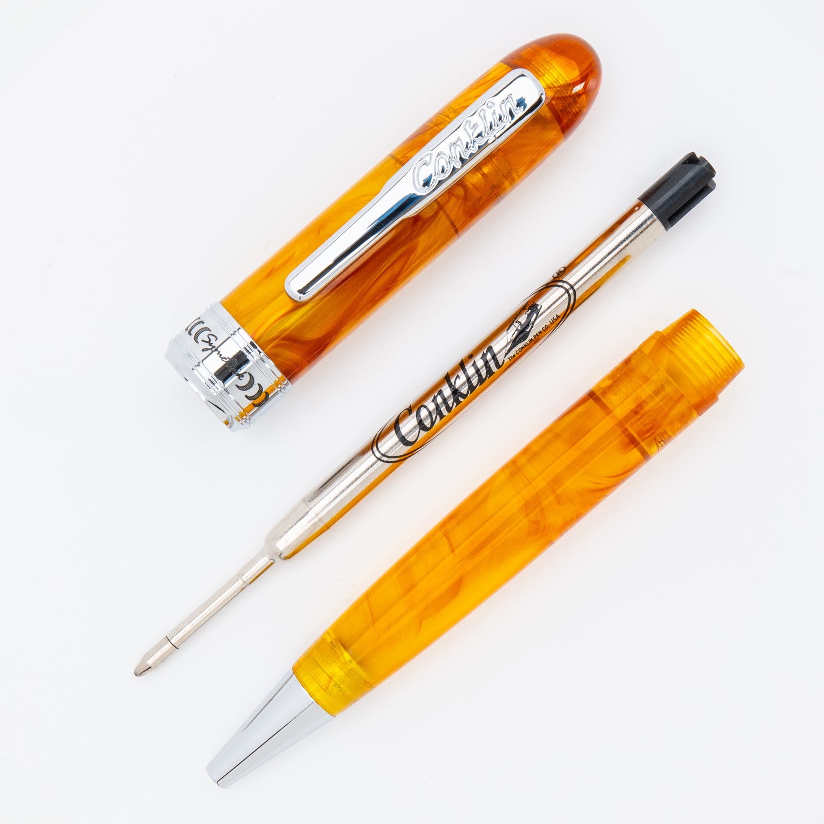 Conklin Symetrik Precious Amber Ballpoint Pen