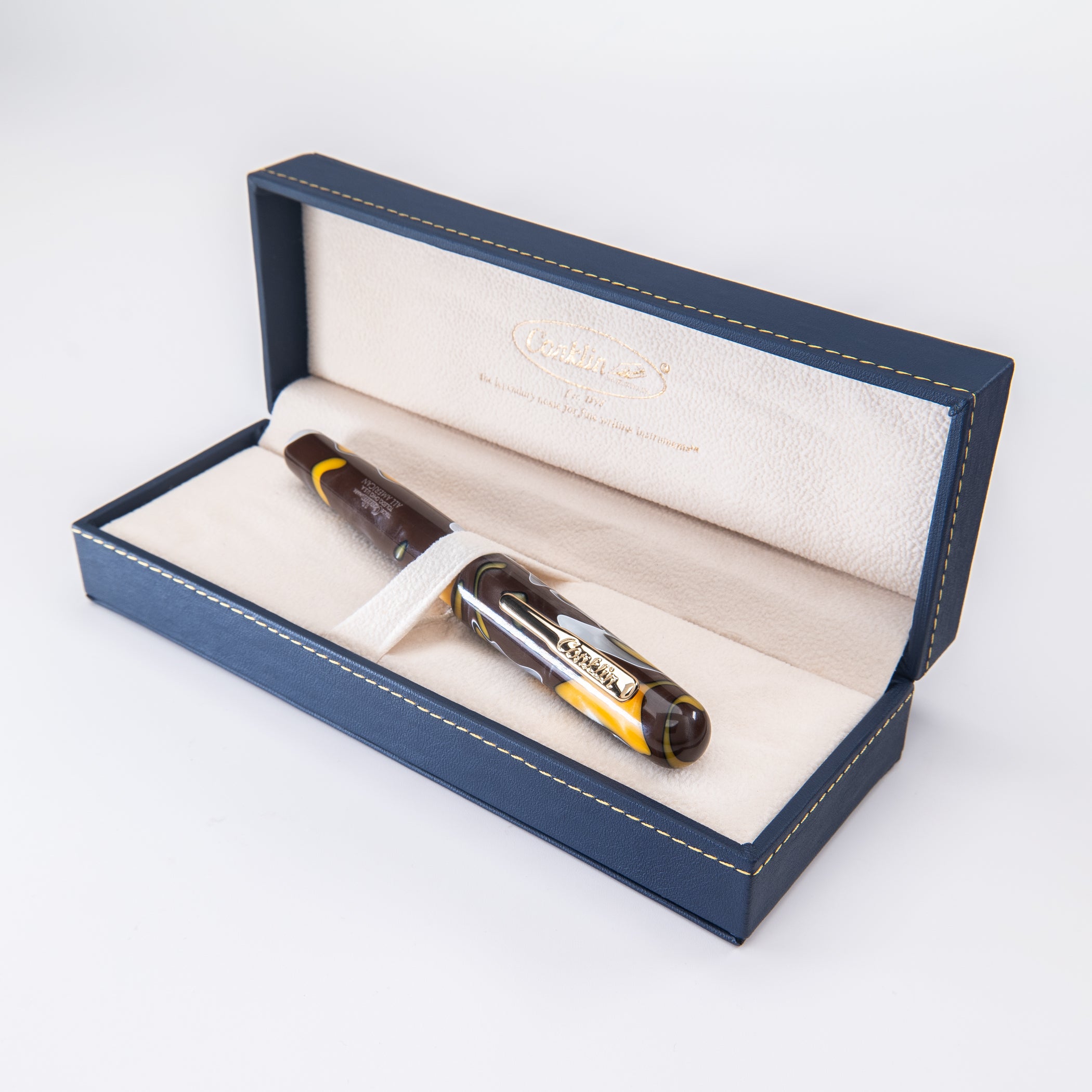 Conklin All American Fountain Pen Yellowstone with JoWo Nib