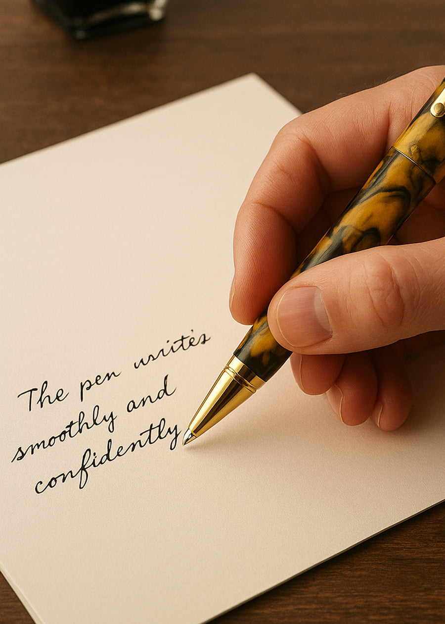 Conklin oversized fountain pen for long writing sessions