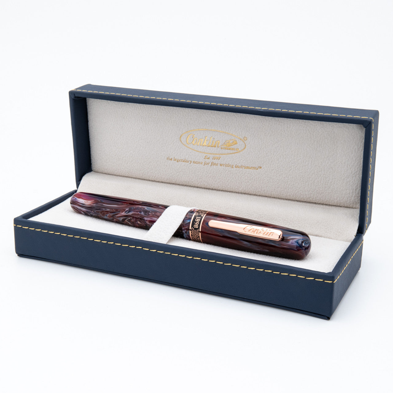 Conklin 1898 Rollerball Pen Misto Resin Purple