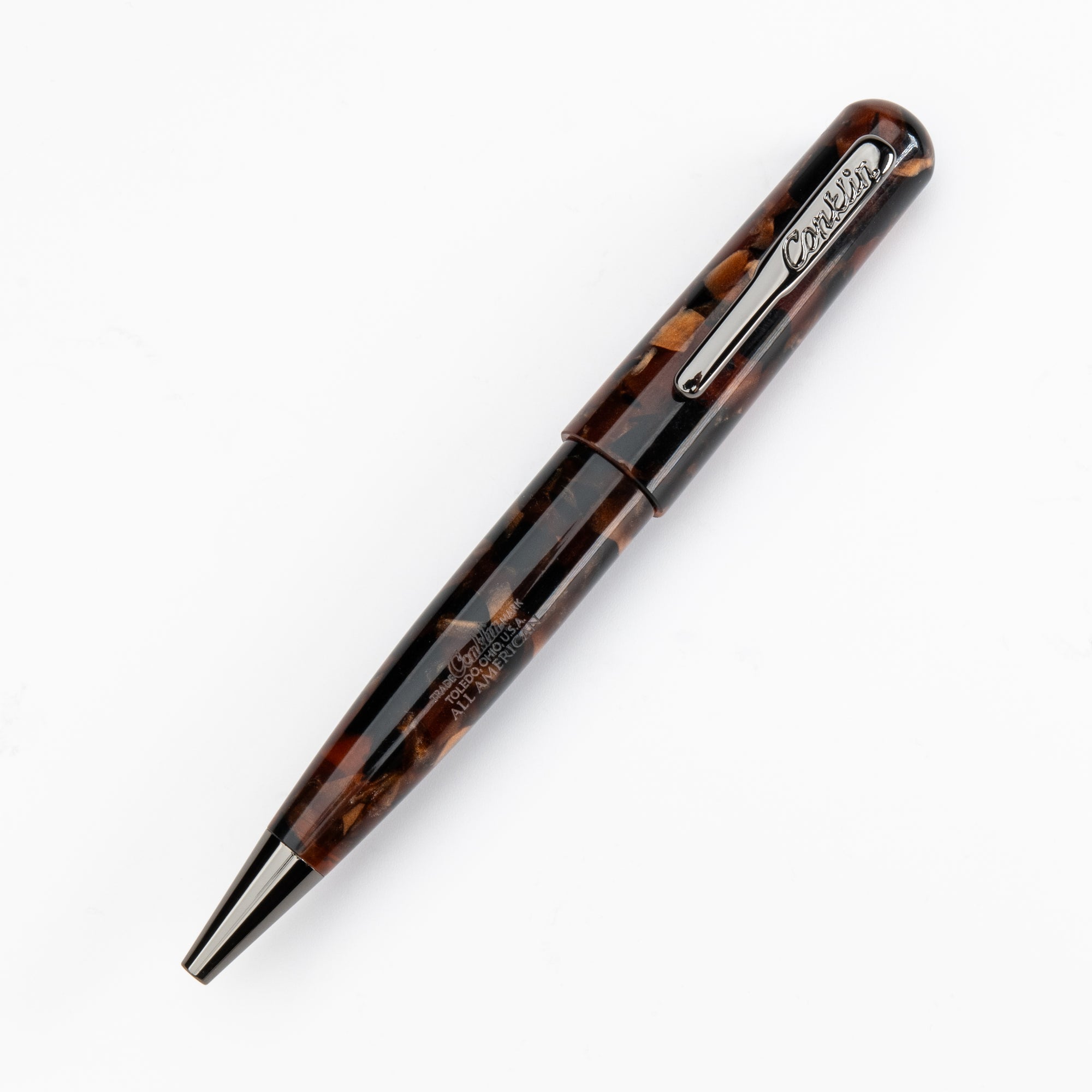 Conklin All American Ballpoint Pen Brownstone