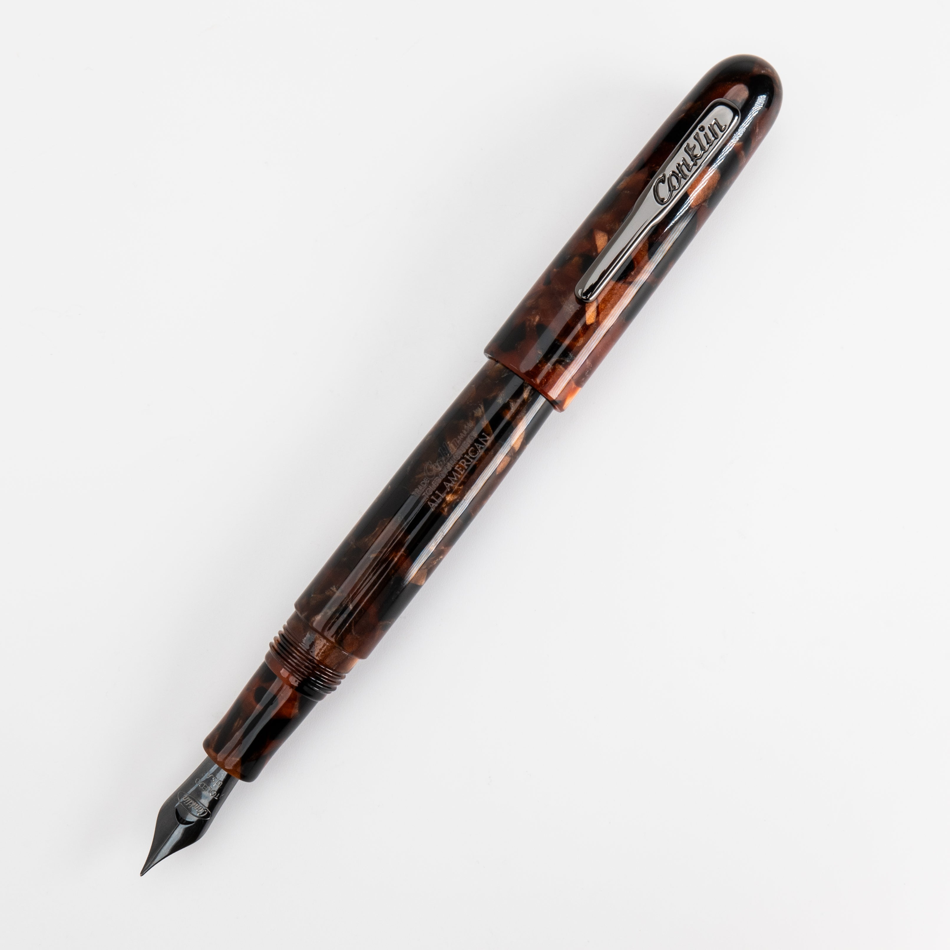 Conklin All American Ballpoint Pen Tortoiseshell | Conklin Pens