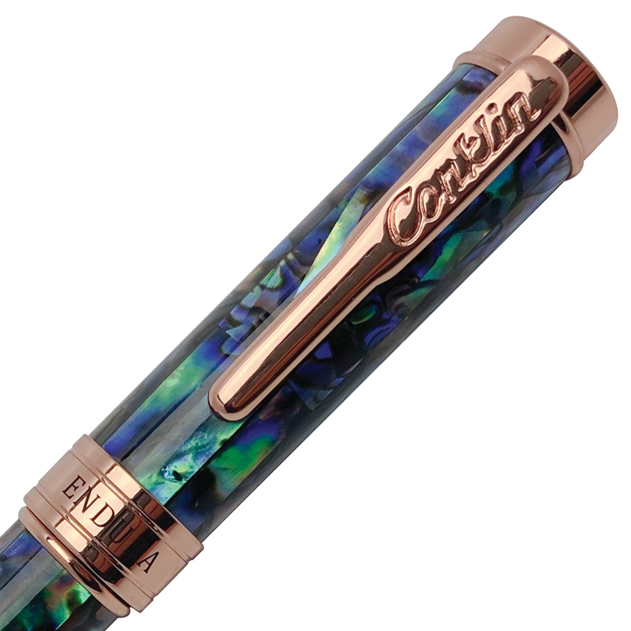 Conklin Limited Edition Endura Abalone Rosegold Ballpoint Pen