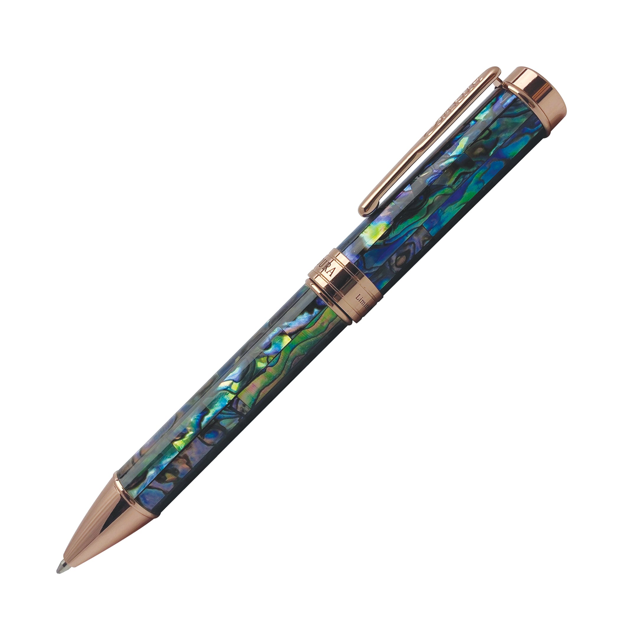 Conklin Limited Edition Endura Abalone Rosegold Ballpoint Pen
