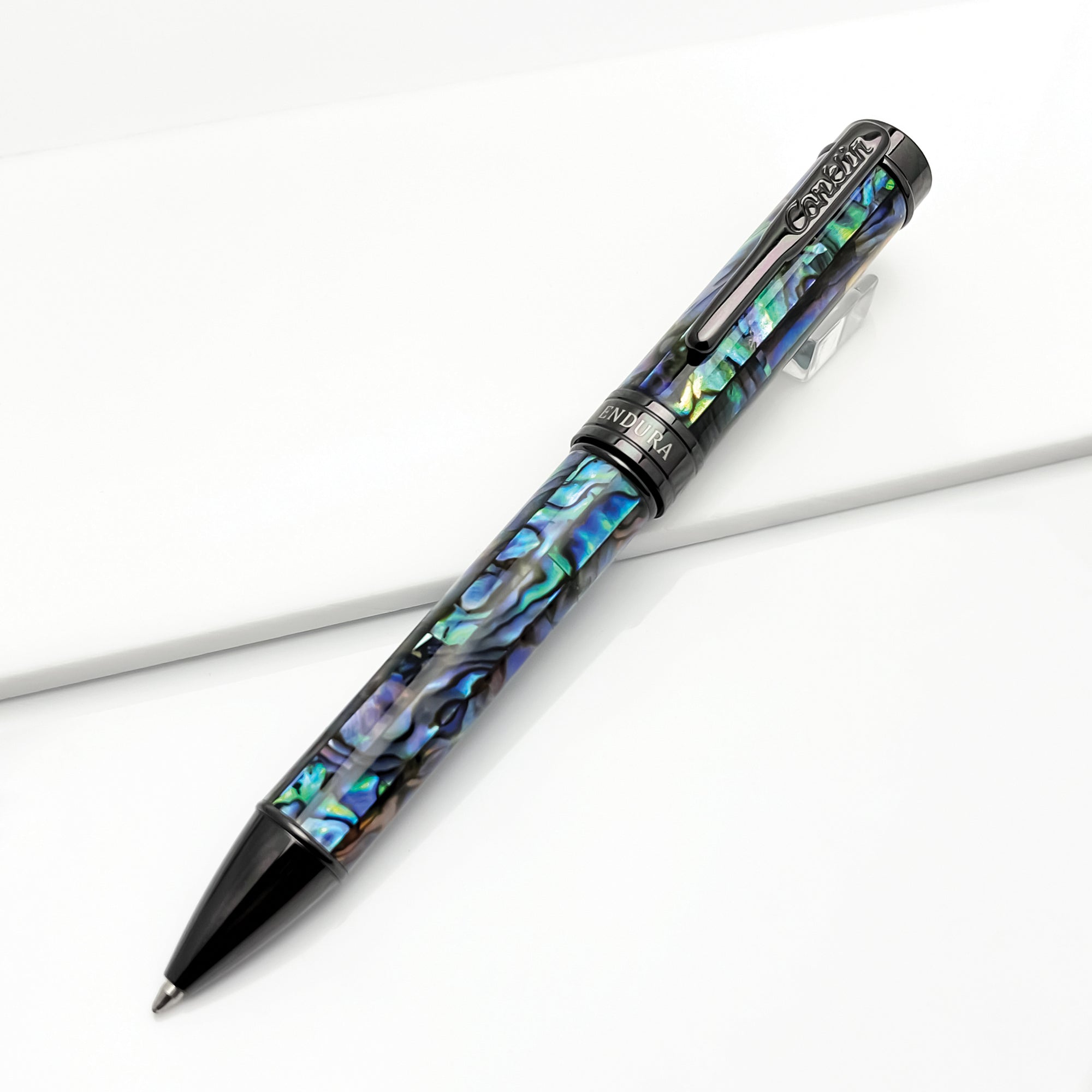 Conklin Endura Abalone Shell Limited Edition 1898, Gunmetal trim, Ballpoint Pen
