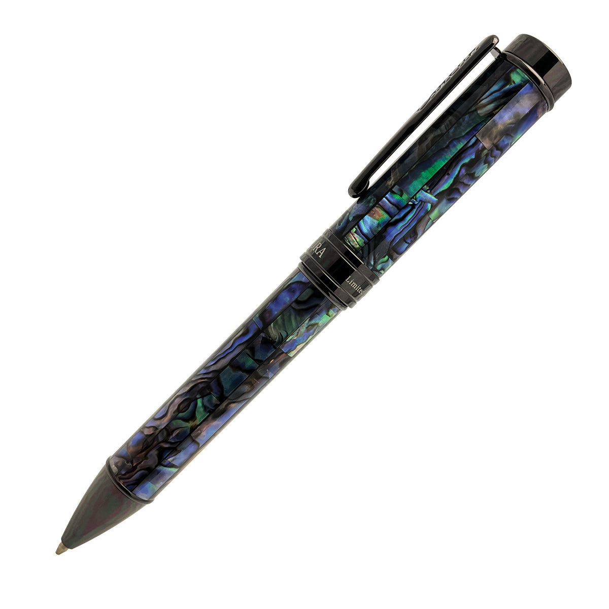 Conkline Conklin Endura Abalone Shell Limited Edition 1898, Gunmetal trim, Ball ...