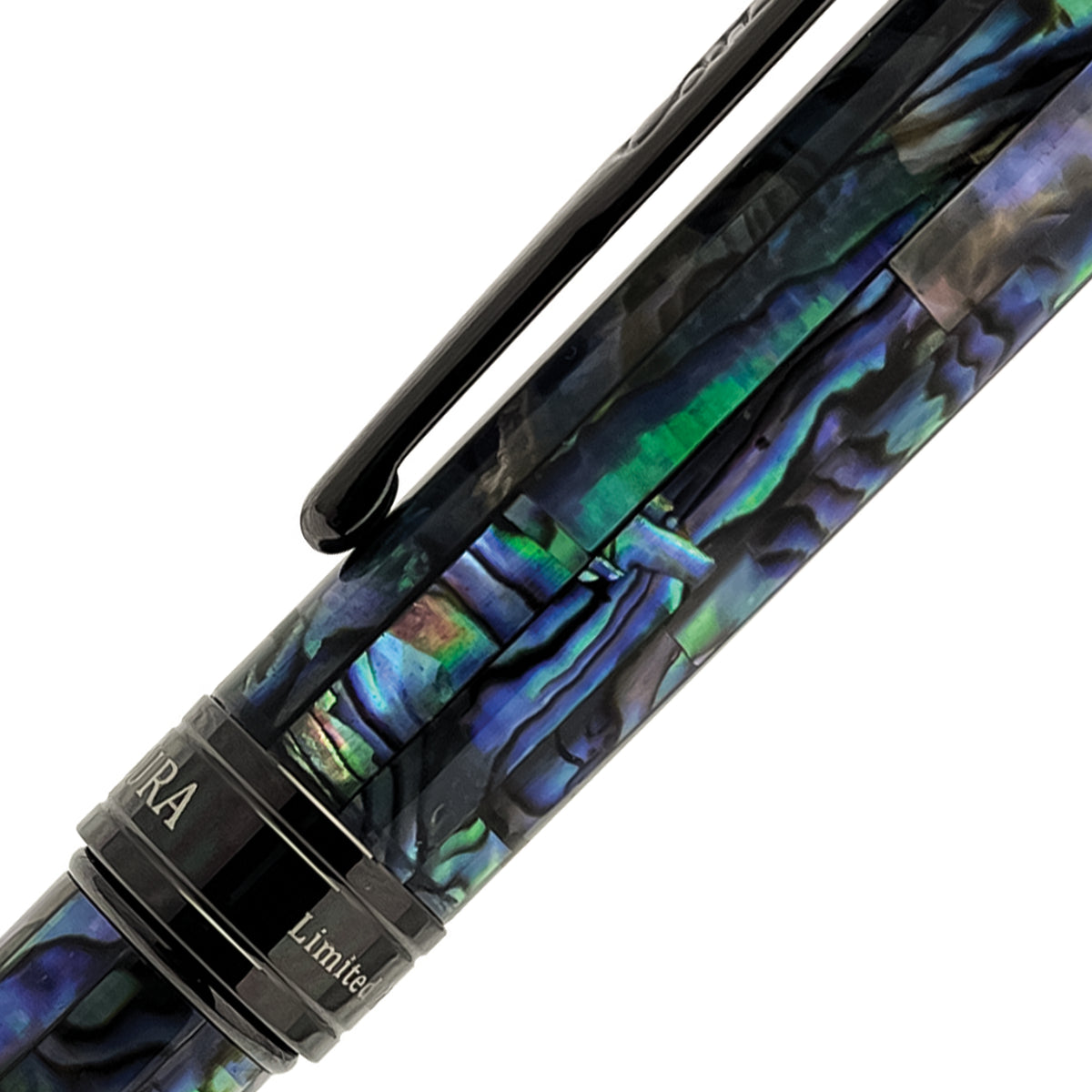 Conkline Conklin Endura Abalone Shell Limited Edition 1898, Gunmetal trim, Ball ...
