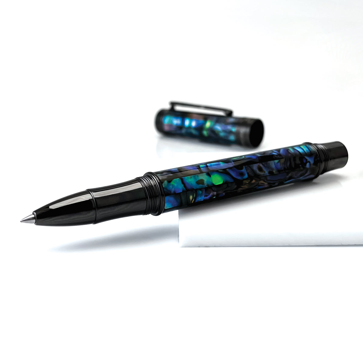 Conkline Conklin Endura Abalone Shell Limited Edition 1898, Gunmetal trim, Roll ...