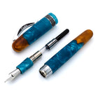 Conklin 1898 Limited Edition Spectra Fusion Fountain Pen Blue Chrome