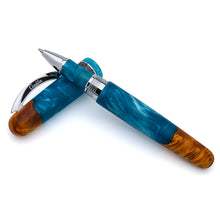 Conklin 1898 Limited Edition Spectra Fusion Rollerball Pen Blue Chrome