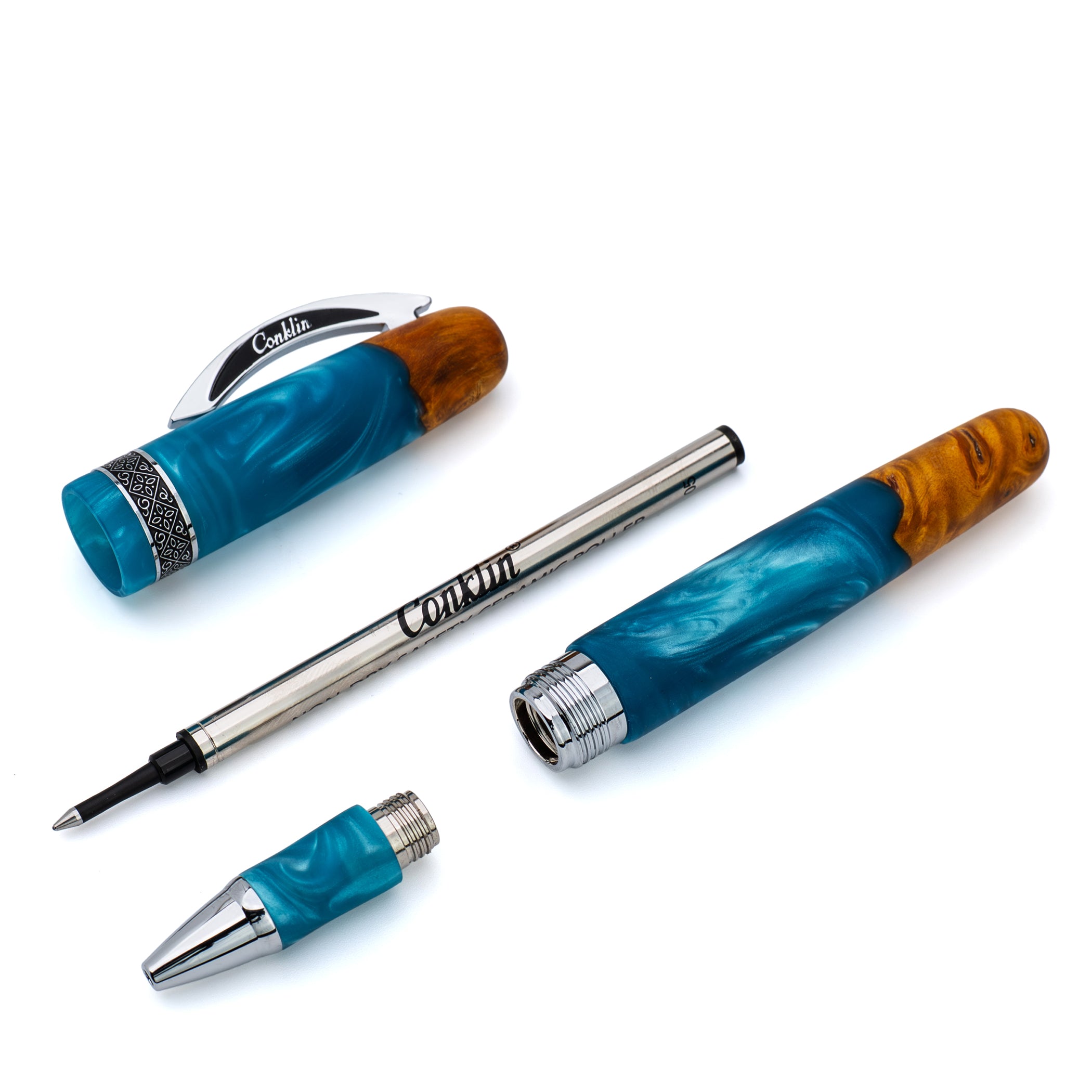 Conklin 1898 Limited Edition Spectra Fusion Rollerball Pen Blue