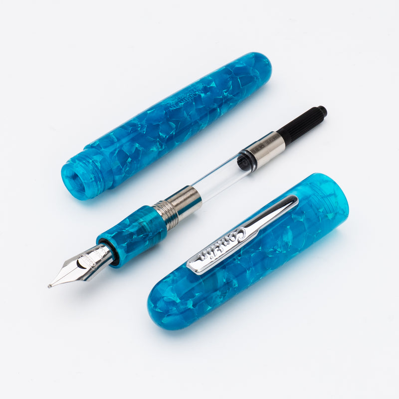 Conklin All American Fountain Pen Turquoise Serenity with JoWo Nib