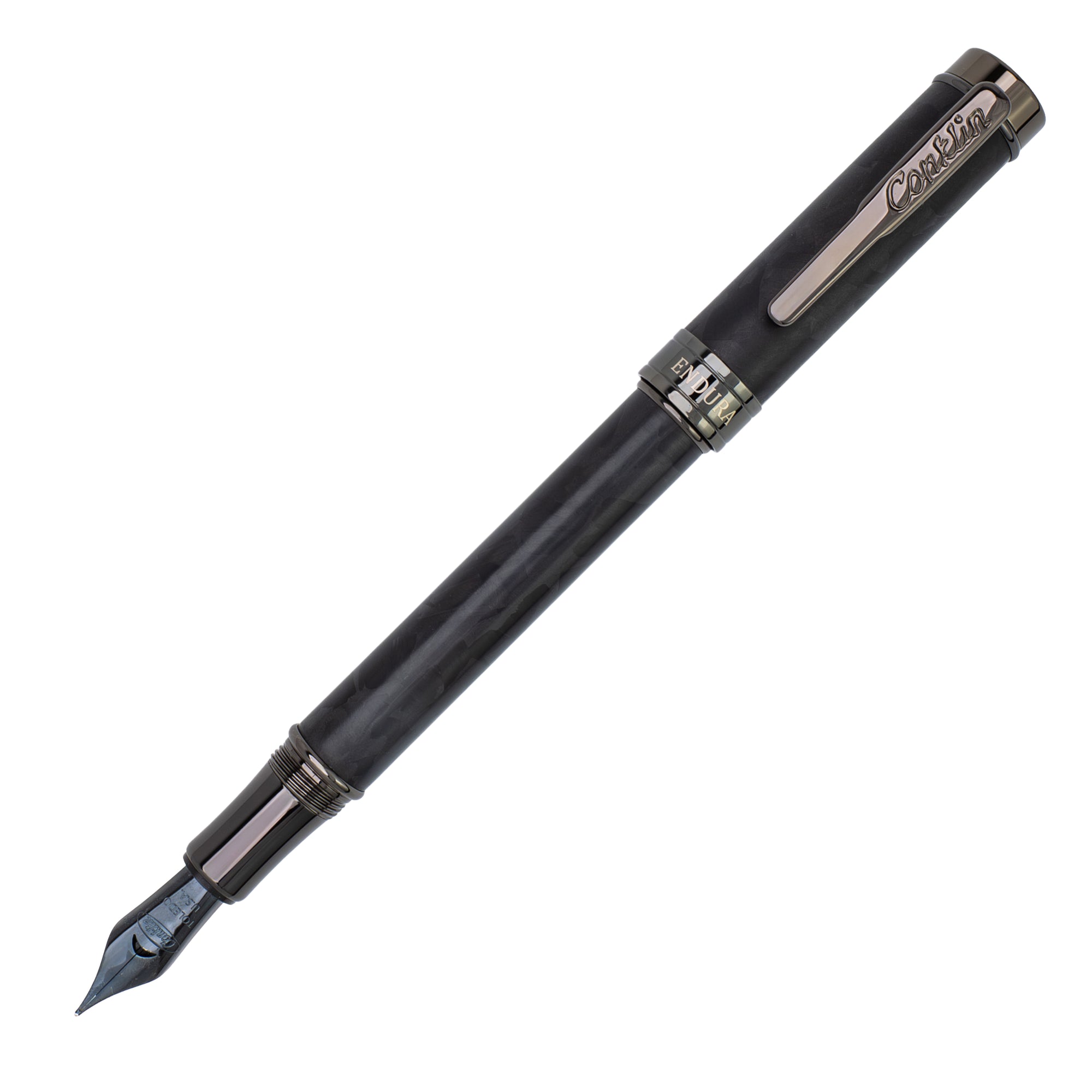 Conklin Endura Forged Carbon Fountain Pen