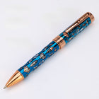 Conklin Endura Deco Crest Ballpoint Pen Demo/Blue/Rosegold