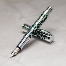 Conklin Endura Deco Crest Fountain Pen Green