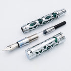 Conklin Endura Deco Crest Fountain Pen Green