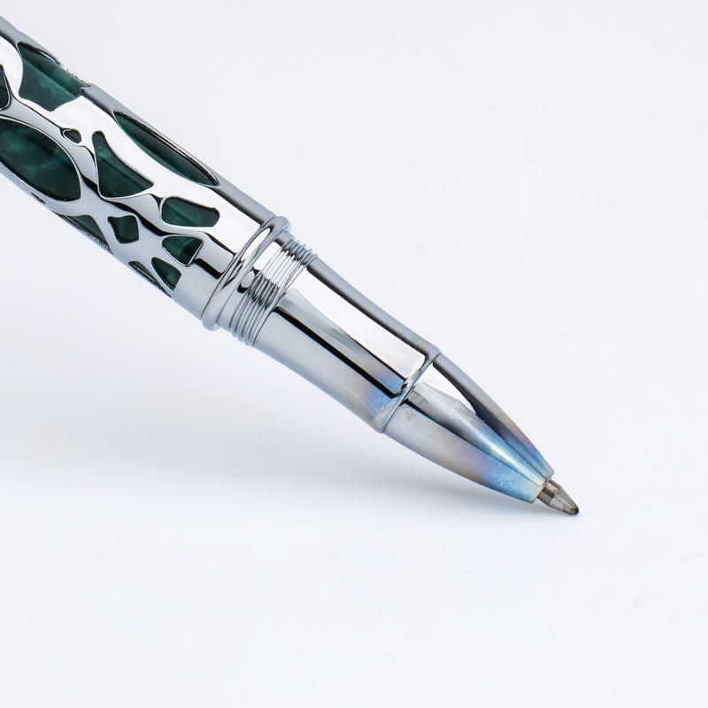 Conklin Endura Deco Crest Rollerball Pen Green