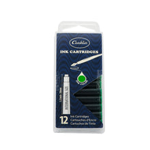 Conklin 12pc Ink Cartridge Green