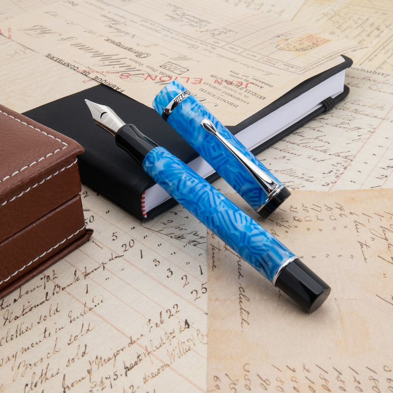 Conklin Duragraph Ice Blue Fountain Pen