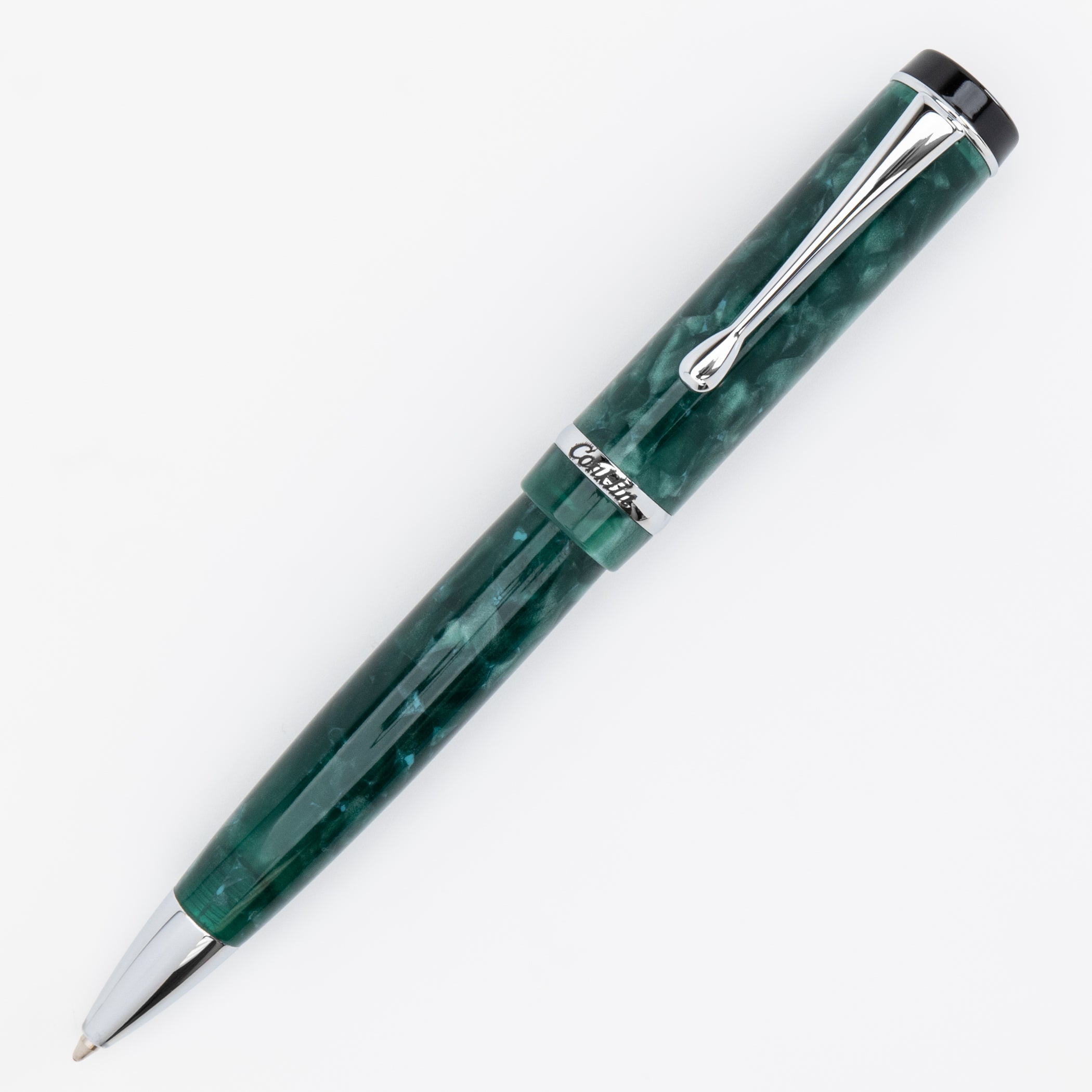 Conklin Duragraph Forest Green Ballpoint Pen