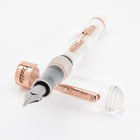 Conklin Mark Twain Demo Crescent Limited Edition Fountain Pen With Rose Gold Trim w/ JoWo Nib