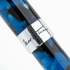 Conklin Mark Twain Crescent Filler Fountain Pen - Vintage Blue chrome trim w/ JoWo Nib (Copy)