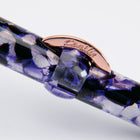 Conklin Mark Twain Crescent Filler Fountain Pen Purple Fusion w/ Rosegold Trim w/JoWo Nib