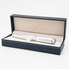 Conklin® Herringbone Signature Silver Rollerball Pen