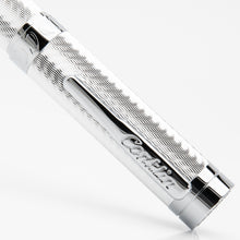 Conklin® Herringbone Signature Silver Rollerball Pen