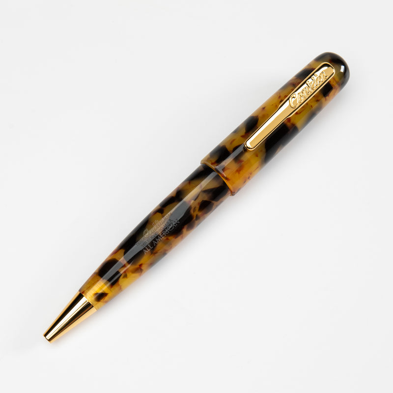 Conklin All American Ballpoint Pen Tortoiseshell